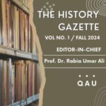 The History Gazette QAU- Fall 2024
